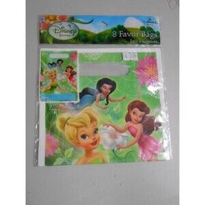 Disney Princess Thinker Bell Goodie bags/ Favor bags pack of 8